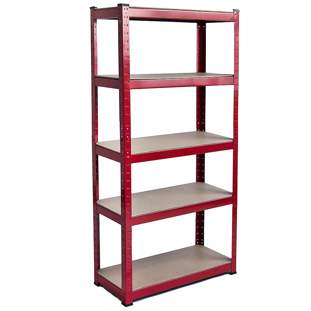 Shelving Unit for Garages and Sheds 180X90X40Cm Racking Storage Shelves Metal Shelving 5 Tier Boltless Garage Storage